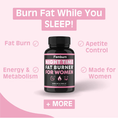 FEMBURN Nighttime Fat Burner for Women