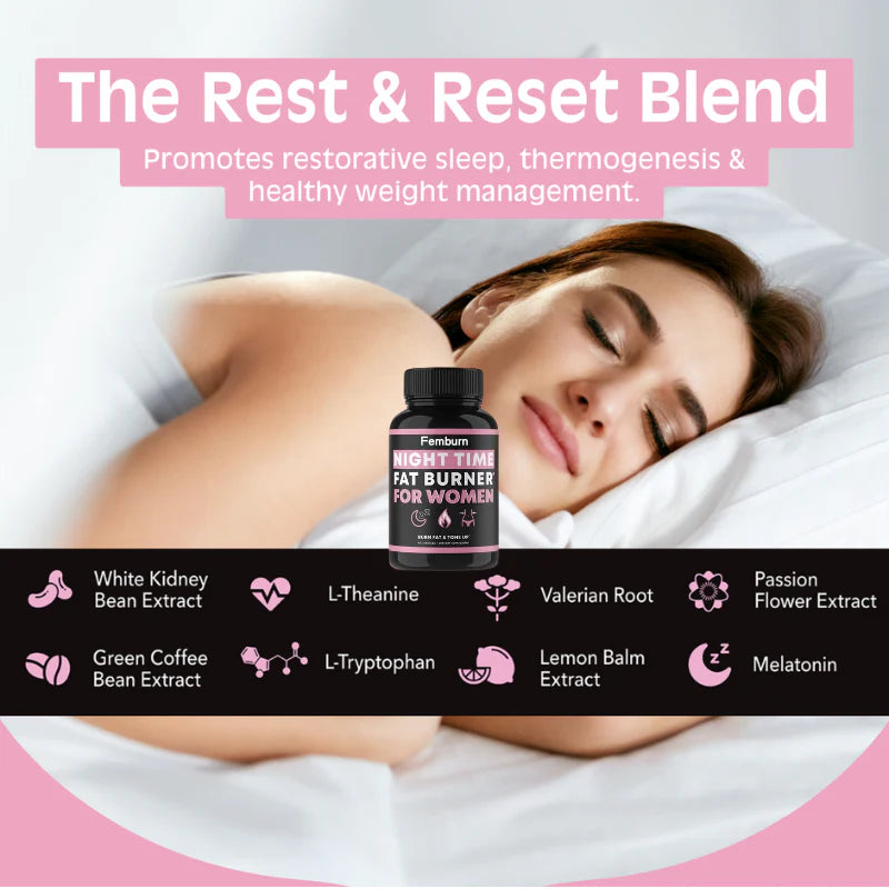 FEMBURN Nighttime Fat Burner for Women