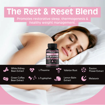 FEMBURN Nighttime Fat Burner for Women